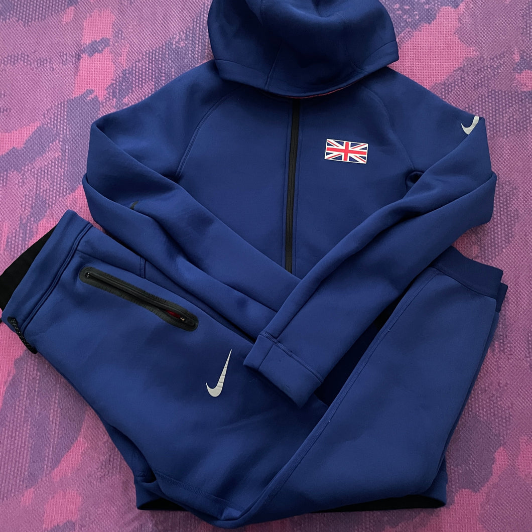 2018 Nike Pro Elite Great Britain Therma Fit Jacket and Pants (M)