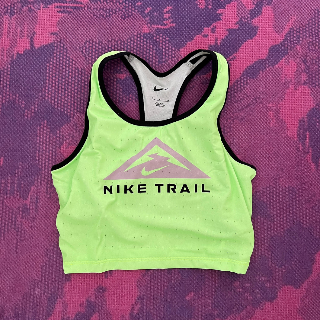 2022 Nike Trail Pro Elite Distance Crop Singlet (XS) - Womens