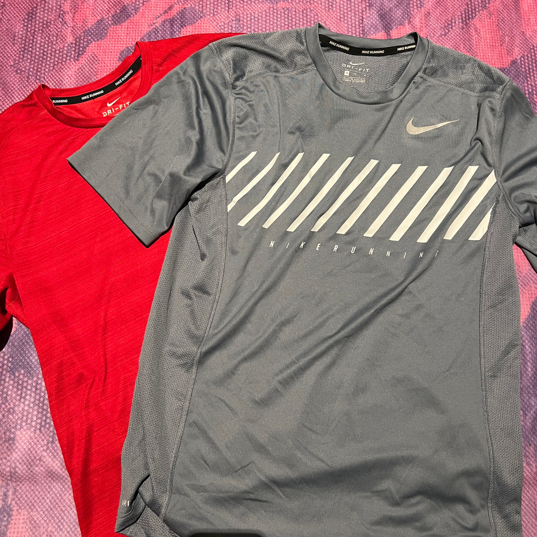 Nike Running T-Shirt x2 (M) – Bell Lap and Field