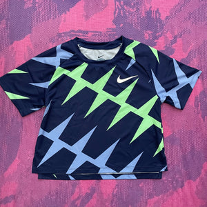 2021 Nike Pro Elite Crop T-Shirt (S) - Womens