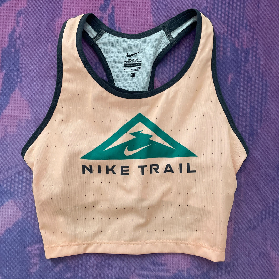 2020 Nike Trail Running Pro Elite Crop Singlet (S - Womens)